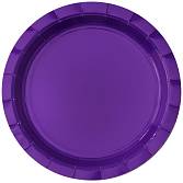 Тарелка фиолетовая 17 см. 6 шт. 1502-6201