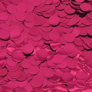 Конфетти для шаров "Кружки Фуксия" 1 см 50 гр. 6014731