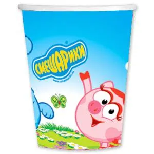 Стаканы  "Смешарики" 8 шт.