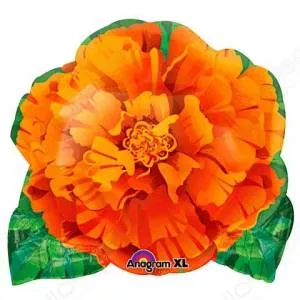 Шар 18" Георгин оранжевый (Анаграм)