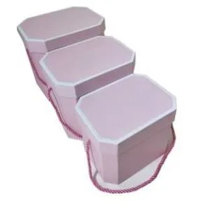 Коробка 23*18*21,5 см "Лакшери" Восьмиугольник