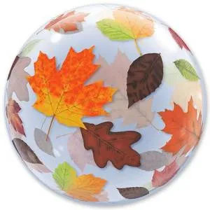 22" Bubble Осенние листья (Qualatex)/1202-1253
