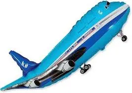 Самолет синий / Flexmetell 1207-1141