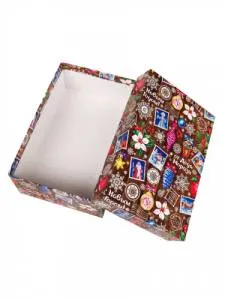 Коробка Новогодняя почта 40*28*10мм/Кор-1789