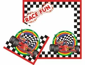 Салфетки бумажные "Формула-1"