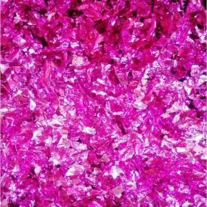 Конфетти для шаров "Мелкая крошка"фольга,розовое d=4-8мм., 100 гр.