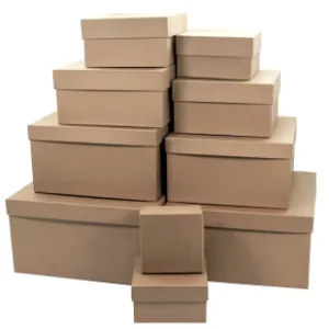 Коробка 26*26*14 см крафт