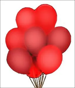 Подсветка для шара красная 