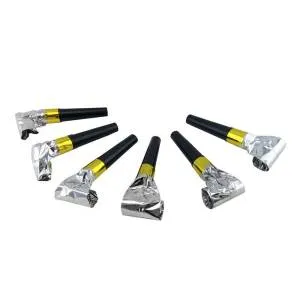 Язычки-гудки Серебряные (6 шт.)