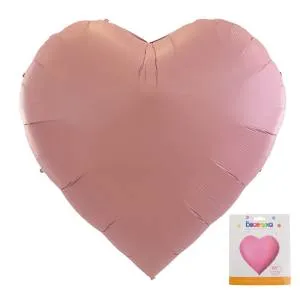 65" Сердце светло-розовое (Китай) / 192289