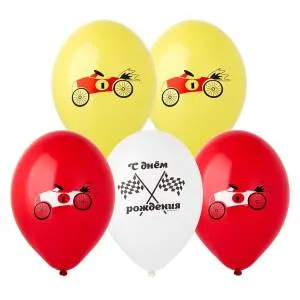 С ДР Машинка ретро 2 цв. 14" 1103-2909