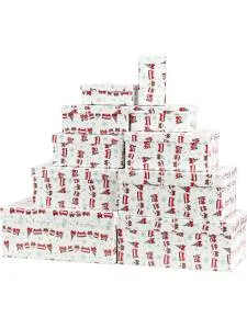 Коробка 13,5*8*5 см Новогодний поезд