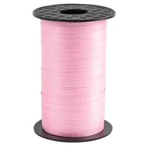 Лента 5 мм*100 м глиттер розовый /6233100