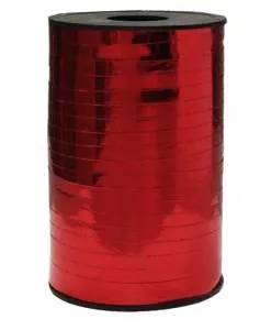 Лента металл 5 мм*250м красная / 1302-0089