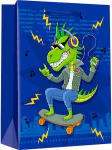 Пакет подарочный L/ПКП-3401 26,4*32,7*13,6 см 