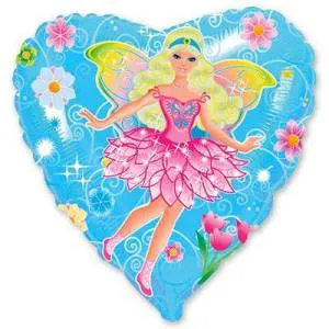 18" Фея на голубом (Flexmetall)/1202-1092