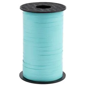 Лента полипропилен. Небесно-голубой лаковый 0,5 см*250 м./ 6233116