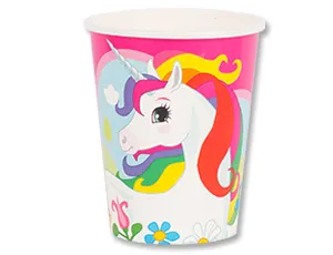 Стакан "Единорог радужный" 266 мл. 8 шт./1502-3187