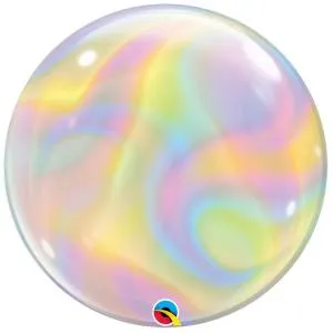 Bubble Deco 22" Узор радужный (Qualatex) 1202-3711