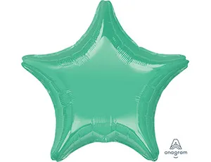 Звезда светло-зеленая 18" / Анаграмм (1204-0585)