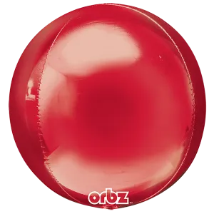 16" 3D СФЕРА Б/РИС красная (Анаграм) / 1209-0039