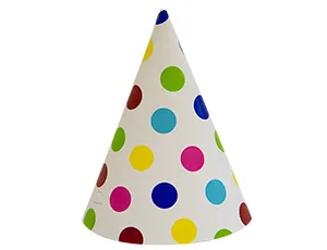 Колпак "Горошек мульти" 6 шт./1501-2429