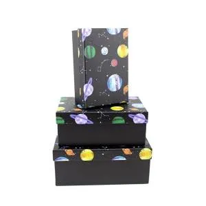Коробка 23*16*9.5 см "Космос"