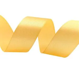 Лента атлас бежевый 7мм*22,85м