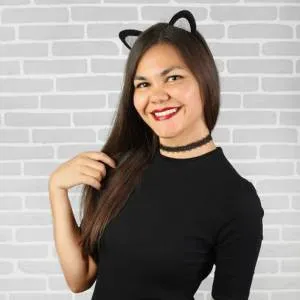 Карнавальный набор "Модная кошечка" ободок+чокер 2528179