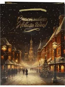 Пакет подарочный М/ПКП-6650 18*23*10 см 