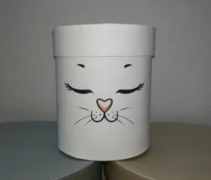 Коробка Кошка с ушками 11,5*11,5*14 см 