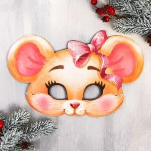 Маска "Мышка-девочка" / 4167510