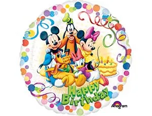 Шар 18" HB Микки Маус и друзья (Анаграм) / 1202-2289