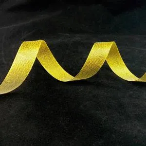 Лента парча золото 10 мм*22,85м