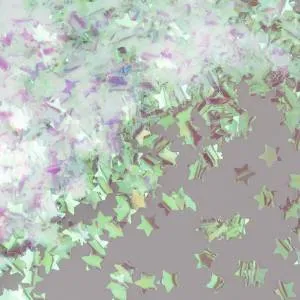 Конфетти фольга Звезда, перламутр Хамелеон 1,5см, 50 гр/ 6015533