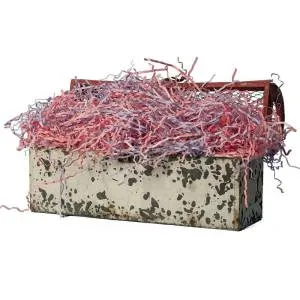 Наполнитель для коробок Бумажный МИКС Розовый Фламинго 100 гр