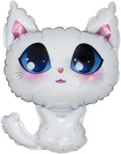 МИНИ Котенок, белый /Китай 23177