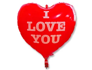 Шар с подсветкой ILY 62 см/1203-0644