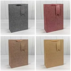 Пакет подарочный 32*45*15 см. "Премиум" (микс) / 000155А