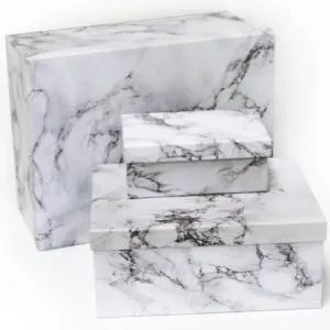 Коробка 21*15*8.5 см "Мрамор"