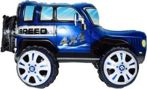 Внедорожник Джип синий (ходячий) 24"(Китай) /19574