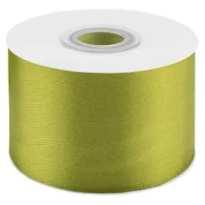 Лента атлас оливковый 50 мм*22,85 м