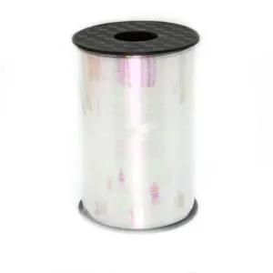 Лента голография 5 мм*400м Белая