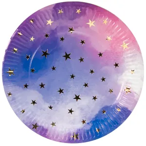 Тарелки "Звездное небо" 23 см, 6 шт./77194