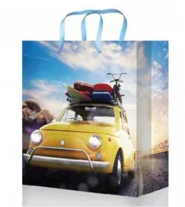 Пакет подарочный L 26.4*32.7*13.6 cм