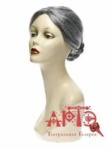 Парик "Старушка" Цв.Седой (YW010938)