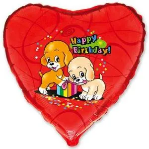 18" НВ Собачки с подарком(Flexmetal)/1202-0398