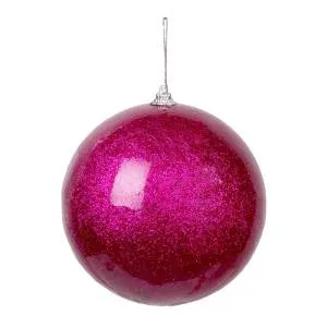Ел.украшение шар фуксия 7 см (6 шт в упак) / ч10514