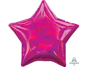 Звезда Блеск переливы Розовая 19" (Анаграм) /1205-0135