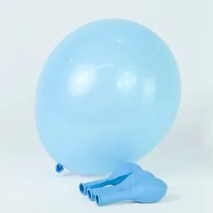 12" пастель Макаронс Синий (Тайланд) /ч43391